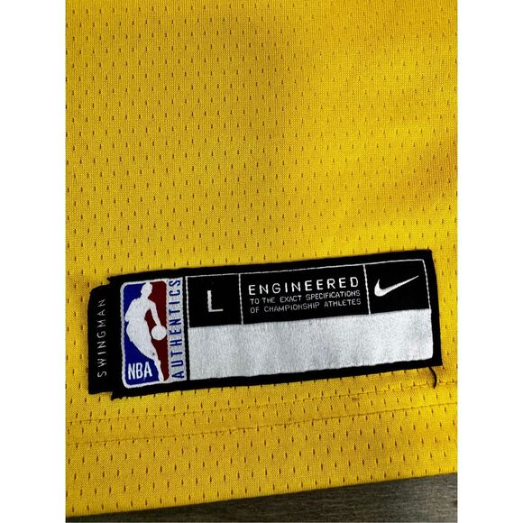 Nike Men's Los Angeles Lakers Lebron James Icon Edition Swingman Jersey Size Lar - Picture 6 of 12